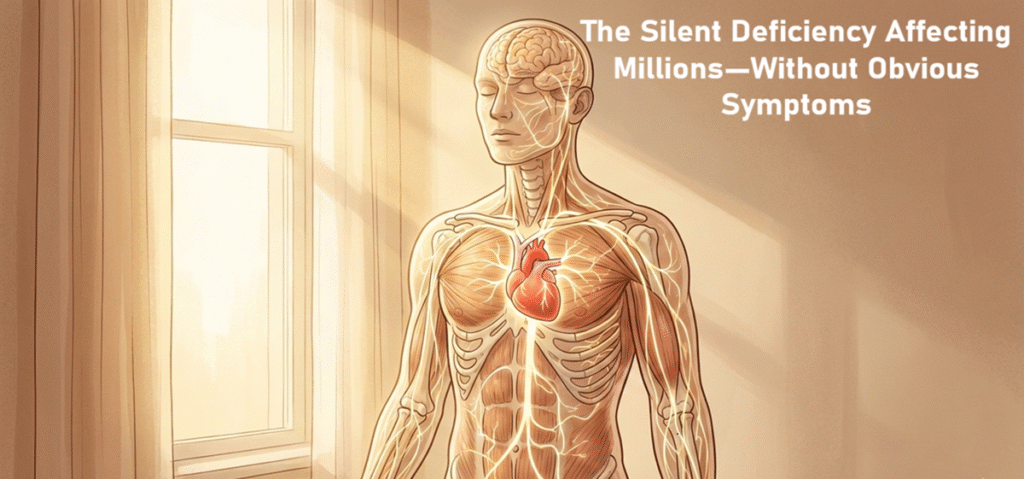 Vitamin D acting as a hormone in the human body supporting immunity, bones, muscles, and heart health